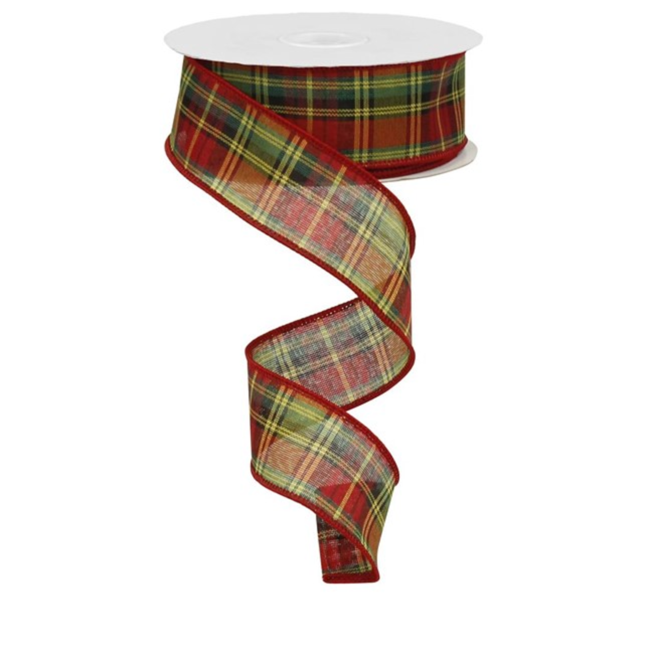 1.5"X10yd Plaid