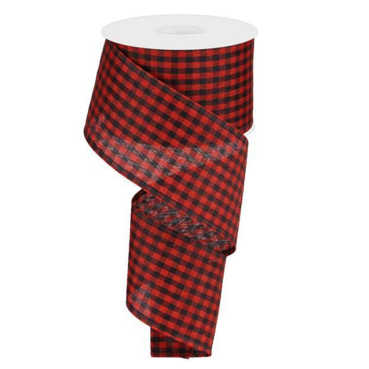2.5"X10Yd Gingham Check