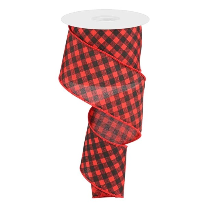 2.5"X10Yd Bias Gingham Pattern