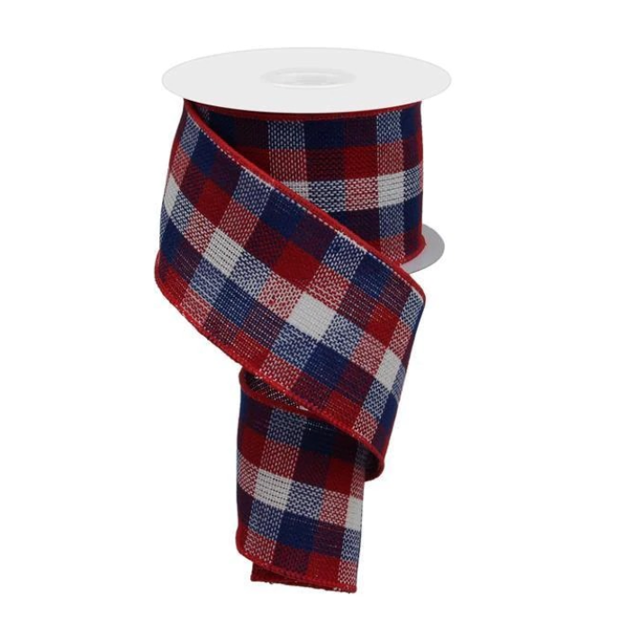 2.5"X10yd Woven Check