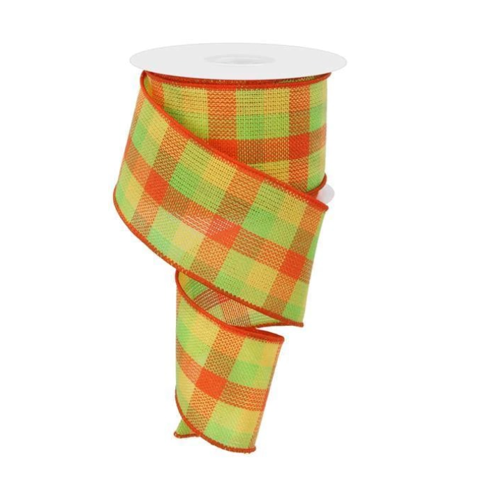 2.5"X10yd Woven Check