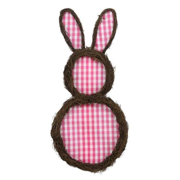 26"H Check/Angel Vine Bunny