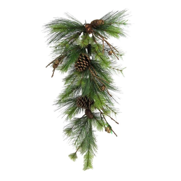 32"L Roswell Mixed Pine Teardrop