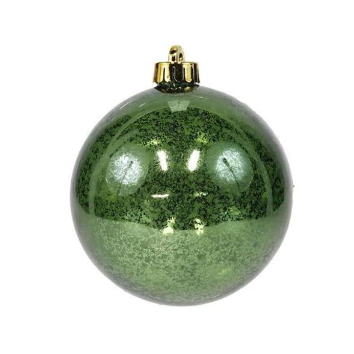 120Mm Antique Look Ball Ornament