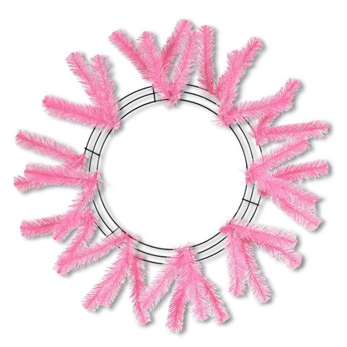 15"Wire, 25"Oad Work Wreath