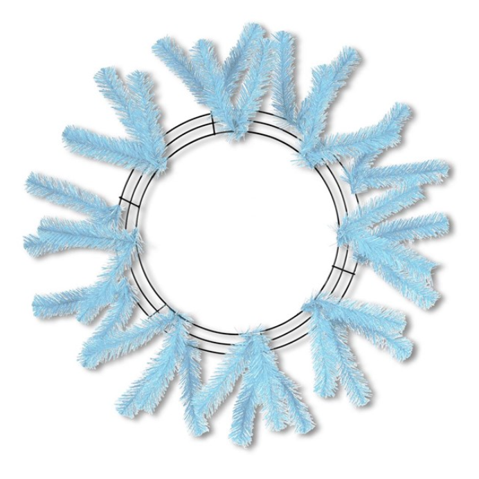 15"Wire, 25"Oad Work Wreath