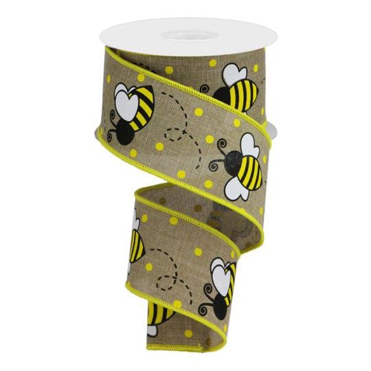 2.5"X10yd Bumblebee On Royal