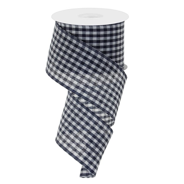 2.5"X10yd Gingham Check