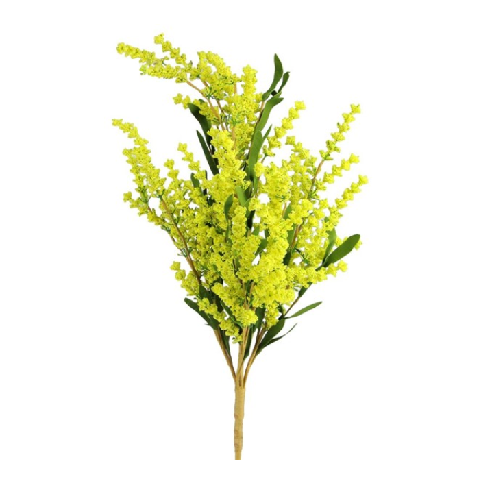 23"L Mini Bead Spike/Lavender Leaf Bush