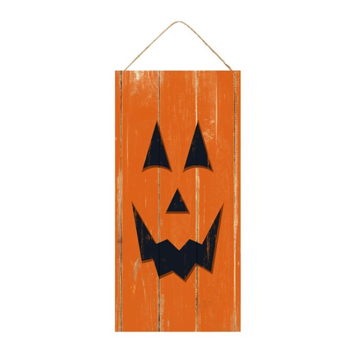 12.5"H X 6"L Jack O Lantern