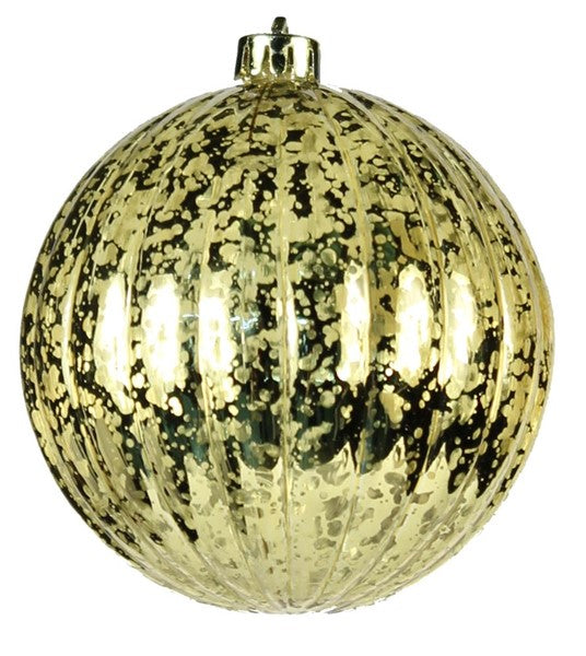 80Mm Antique Look Vertical Stripe Ball