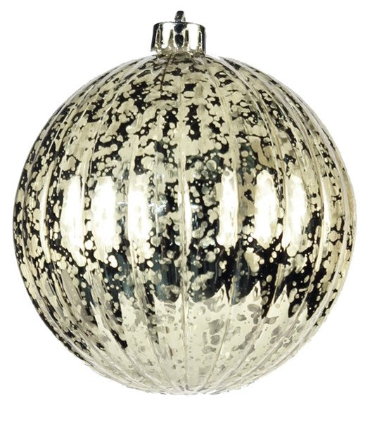 80Mm Antique Look Vertical Stripe Ball