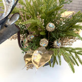 Gold Large Deer Planter Kit