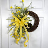 Yellow Bird Nest Wreath Kit