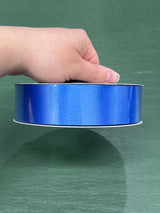 1.5" x 100yds Indoor / Outdoor Water Resistant Floral Satin Ribbon (Royal Blue) Non- Wired