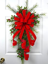 Red Velvet Holly Teardrop Kit