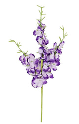 Purple Delphinium Pick (12")