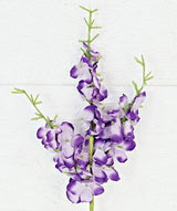 Purple Delphinium Pick (12")