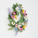 Mixed Summer Wildflower Wreath (14")