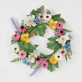 Mixed Summer Wildflower Wreath (14")