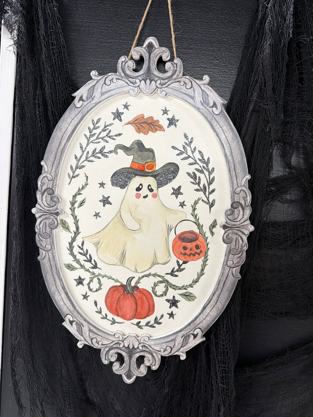 20" A Sweet Haunting Door Hanger