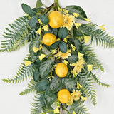 Lemon Daisy Fern Teardrop (24")