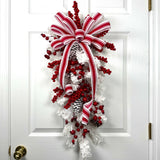 Snowy Teardrop Wreath Kit
