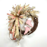 Wreath Community Pink Skate Wreath Kit