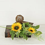 Sunflower Blossom Spray (24")
