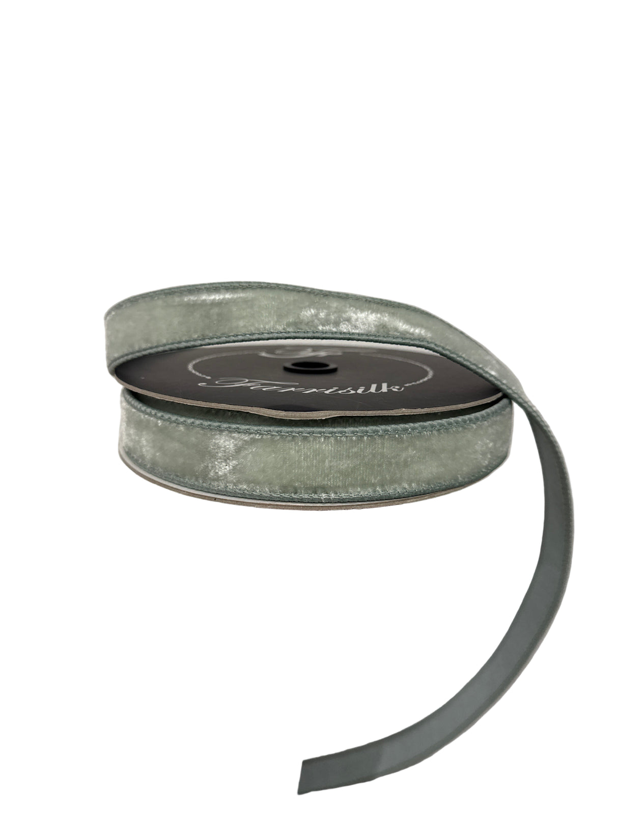 1" X 10YD Velvet (Light Blue) Farrisilk