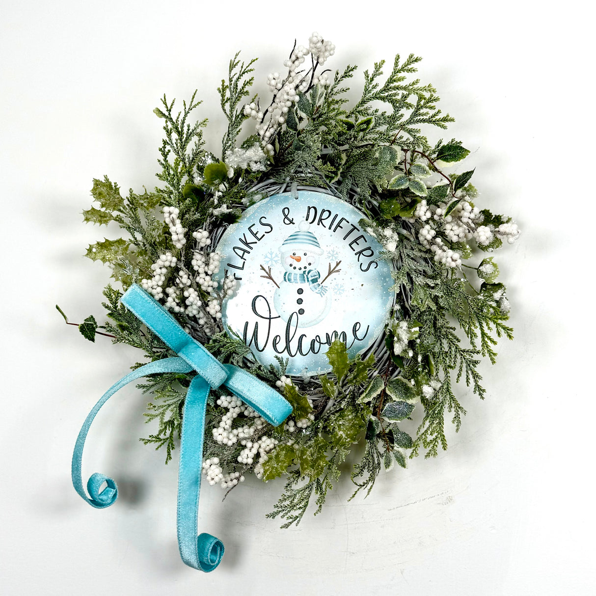 Ice Blue Wreath Kit