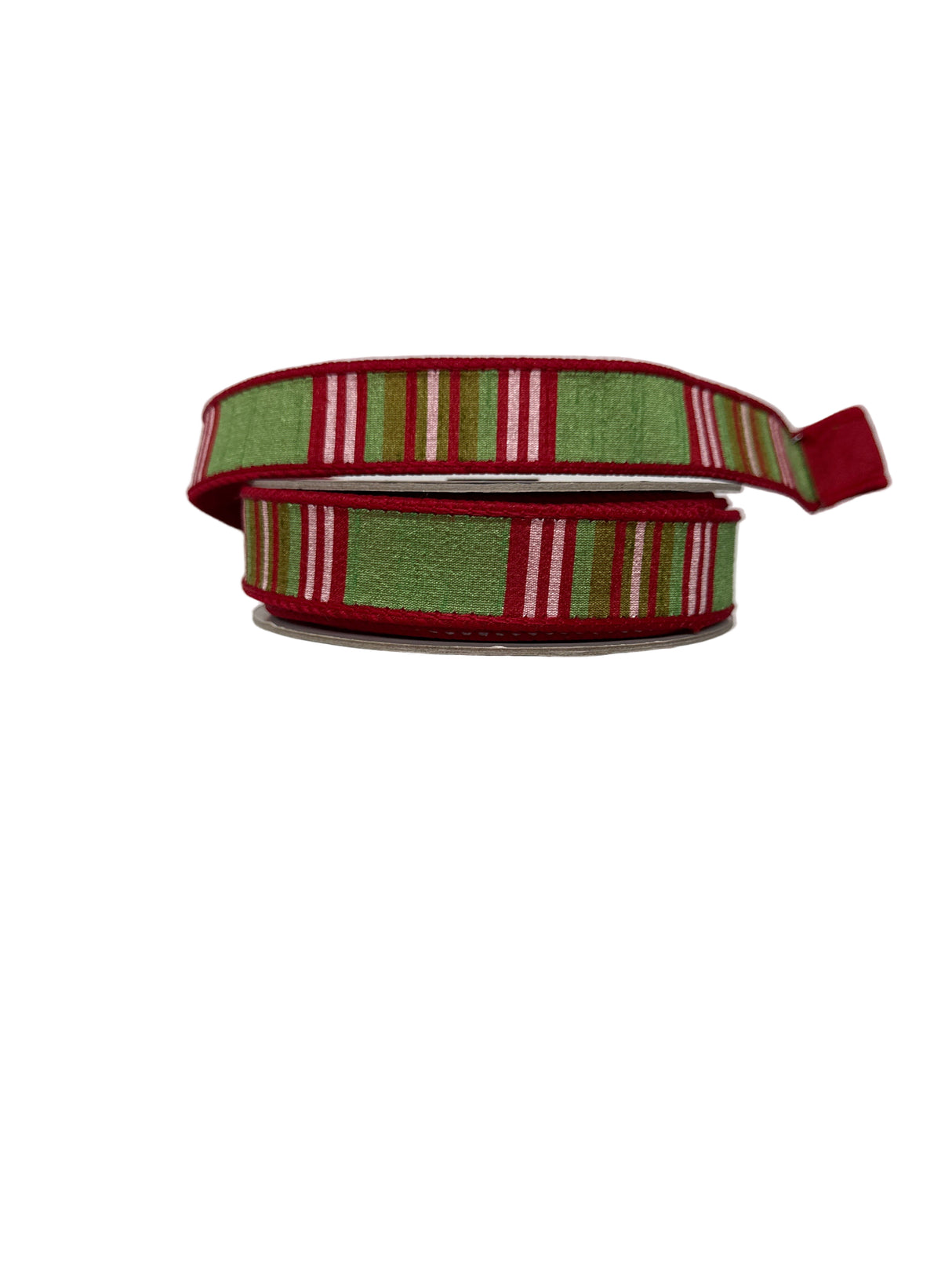 1" X 10YD Plaid Check (Multicolor) Farrisilk