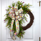 Colorful Floral Wreath Kit
