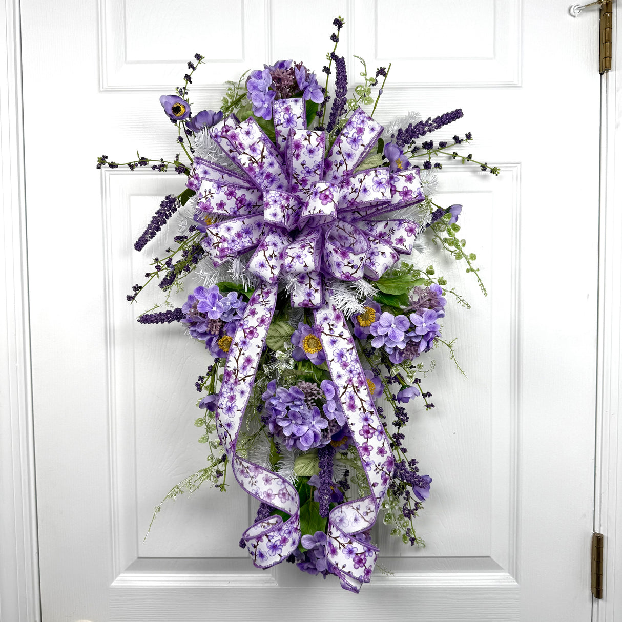 Purple Floral Teardrop Kit