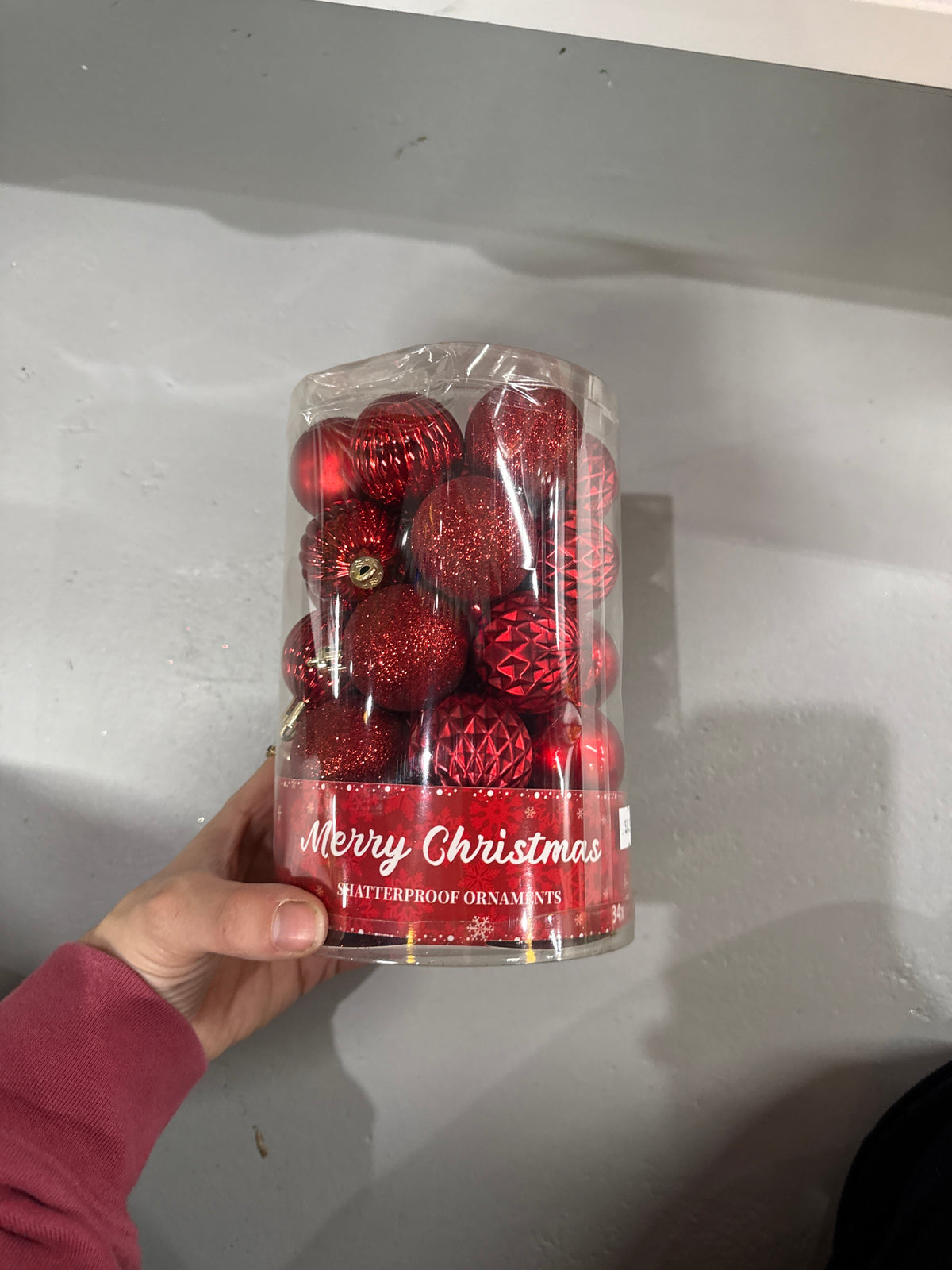 40MM(1.57") Balls 34PK (Red)