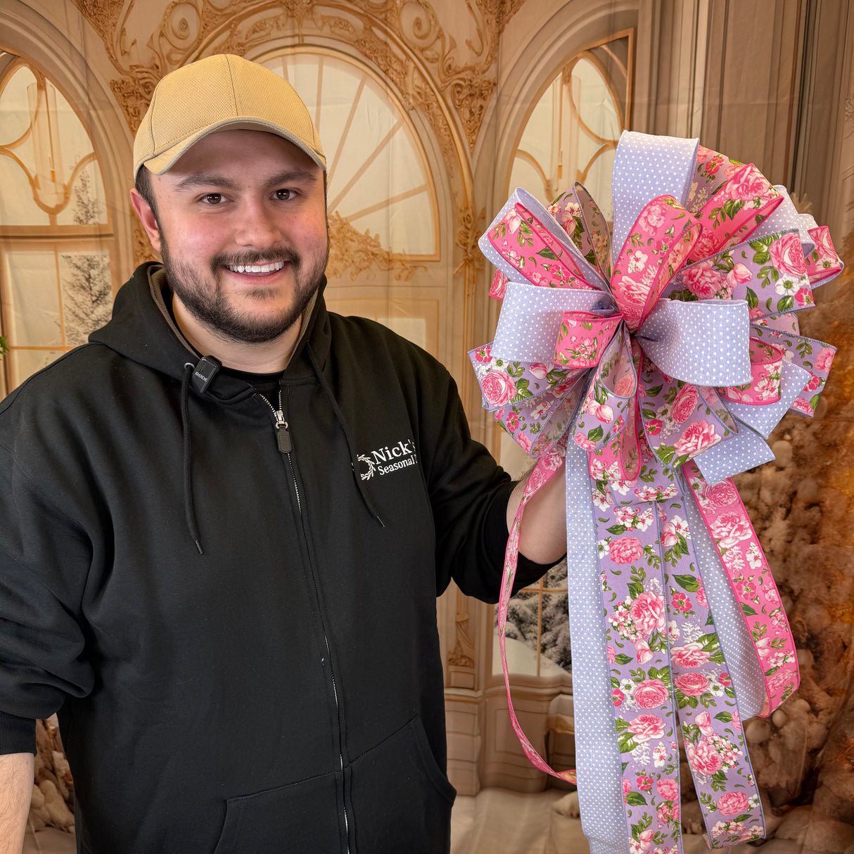 Pink/Lavender Floral Ribbon Bundle!