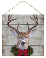 Holly Deer Wreath Kit