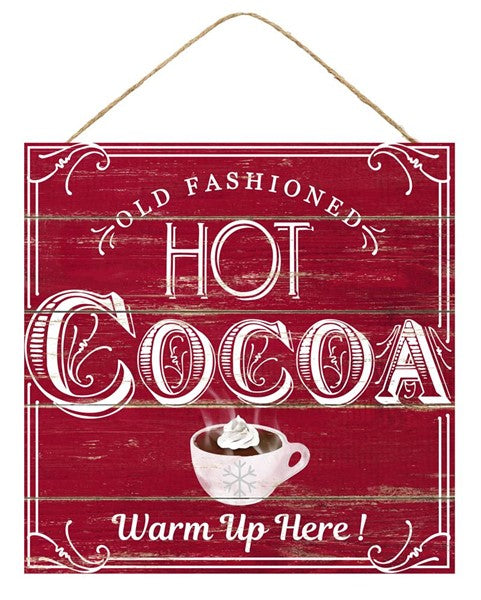 12"Sq Hot Cocoa