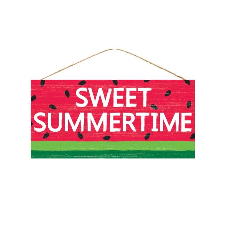 12.5"L X 6"H Sweet Summertime Watermelon