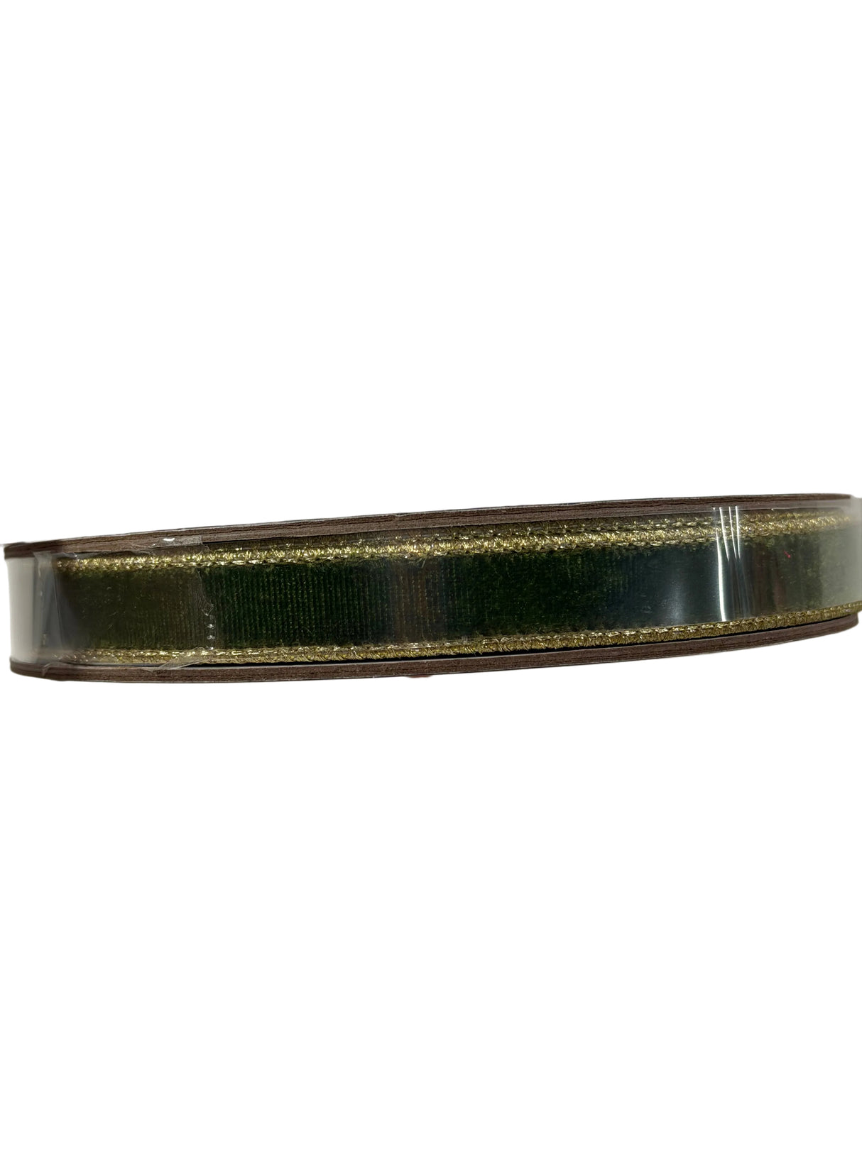 .75"X10YD Flashy Velvet (Forest Green) Farrisilk