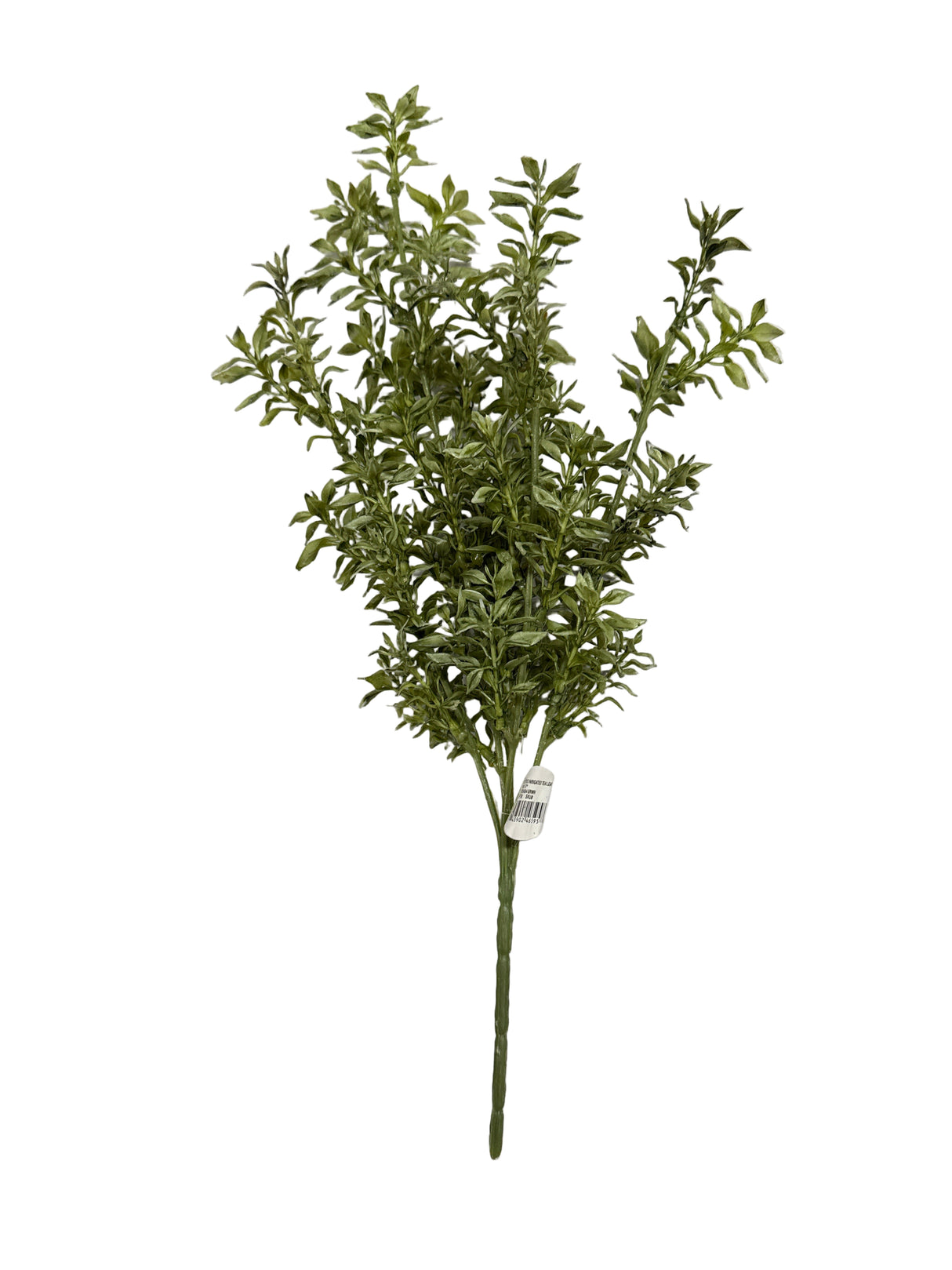 17” Plastic Varigated Tea Leaf Bush