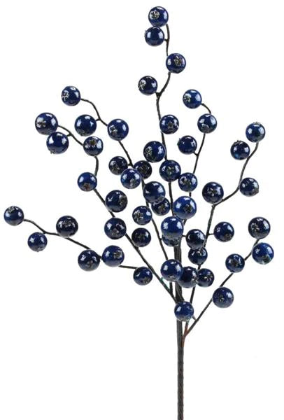 Blue Velvet Berry Wreath Kit