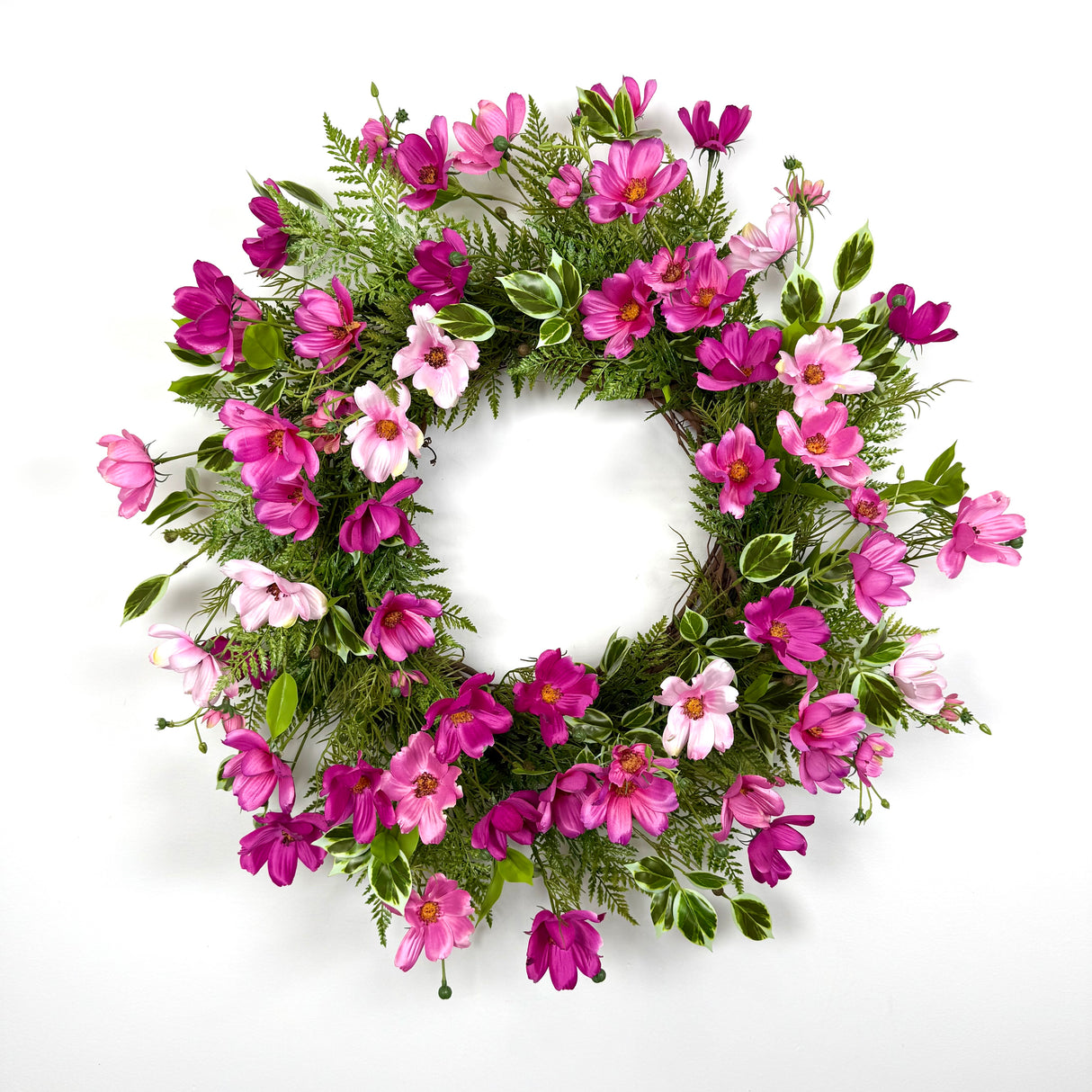 24” Cosmos Wreath (Completed Design)