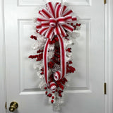 Snowy Teardrop Wreath Kit