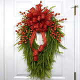 Beaded Grass Fall Berry Wreath Kit