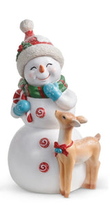 10.5" Christmas Snowman (Assorted, Purchase is for ONE)