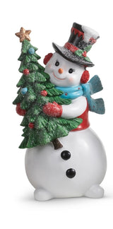 10.5" Christmas Snowman (Assorted, Purchase is for ONE)