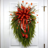 Rust Beaded Grass Wreath Kit