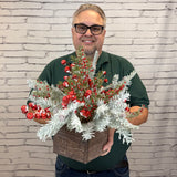 Red Cedar Berry Arrangement Kit