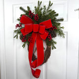 Red Velvet Berry Wreath Kit
